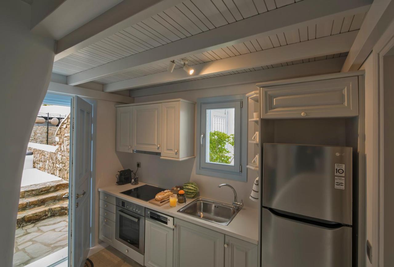 Mimosa Retreat Mykonos Leilighet Ornós Eksteriør bilde