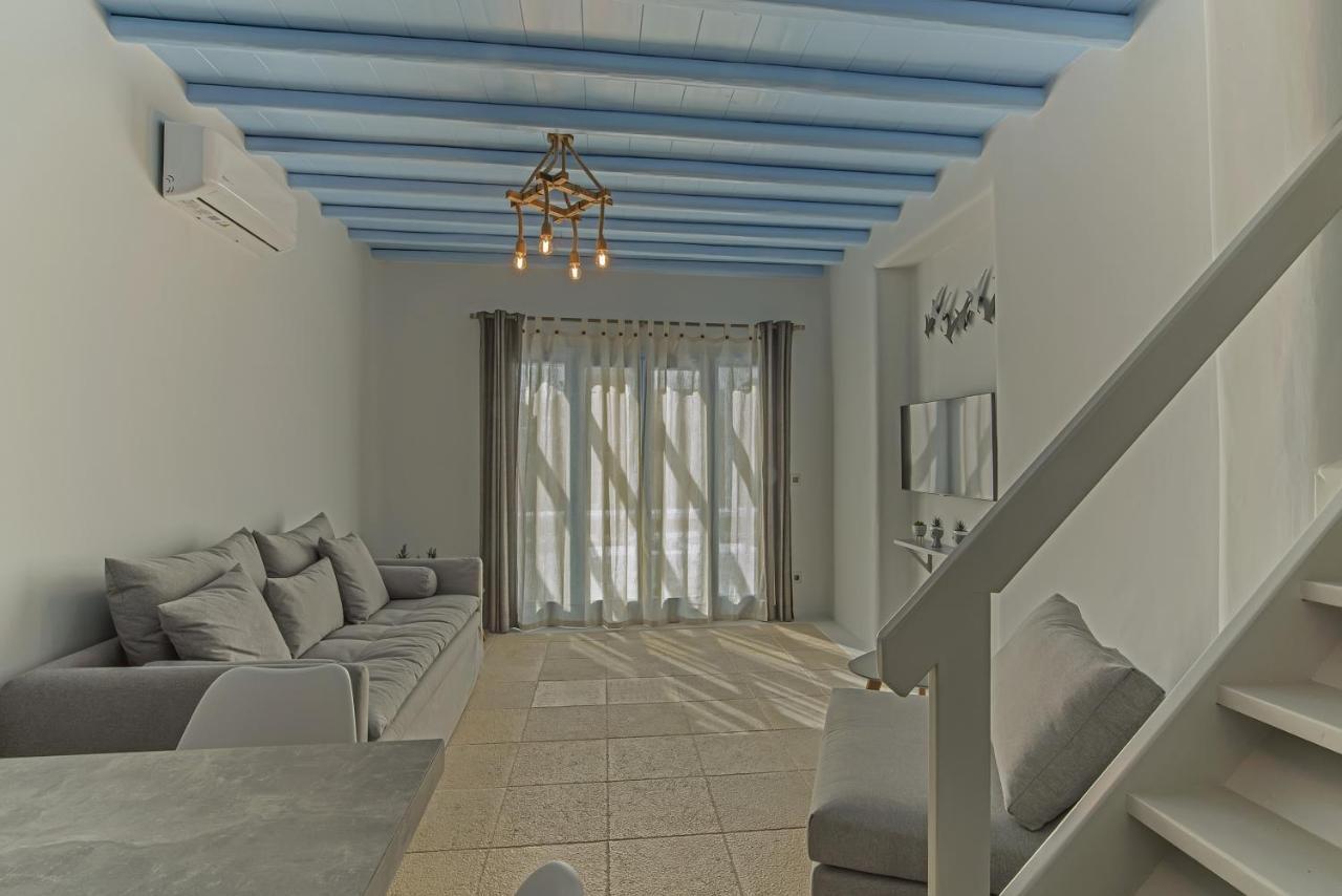 Mimosa Retreat Mykonos Leilighet Ornós Eksteriør bilde