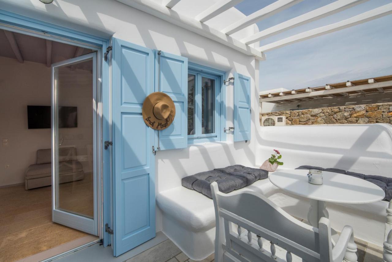 Mimosa Retreat Mykonos Leilighet Ornós Eksteriør bilde