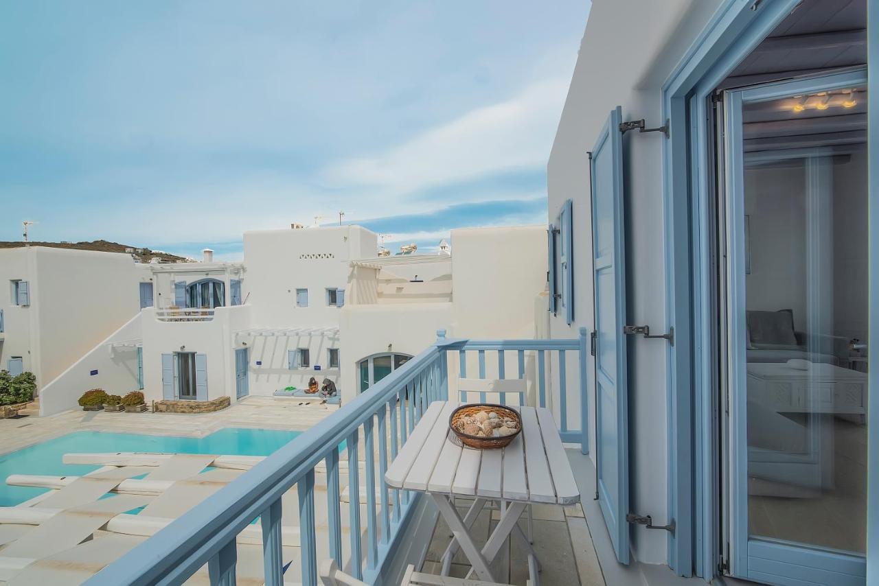 Mimosa Retreat Mykonos Leilighet Ornós Eksteriør bilde
