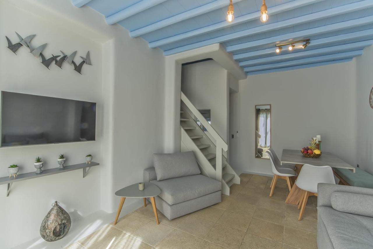 Mimosa Retreat Mykonos Leilighet Ornós Eksteriør bilde