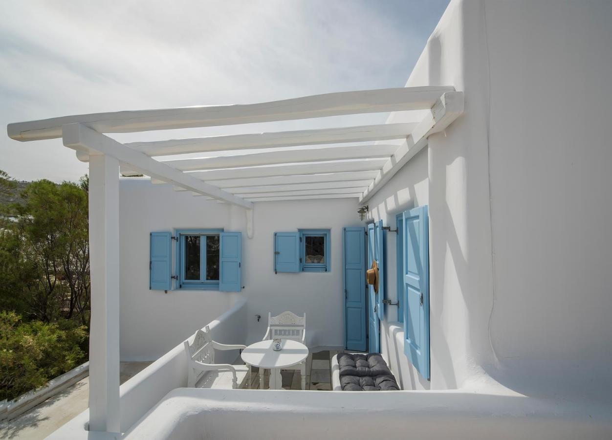 Mimosa Retreat Mykonos Leilighet Ornós Eksteriør bilde