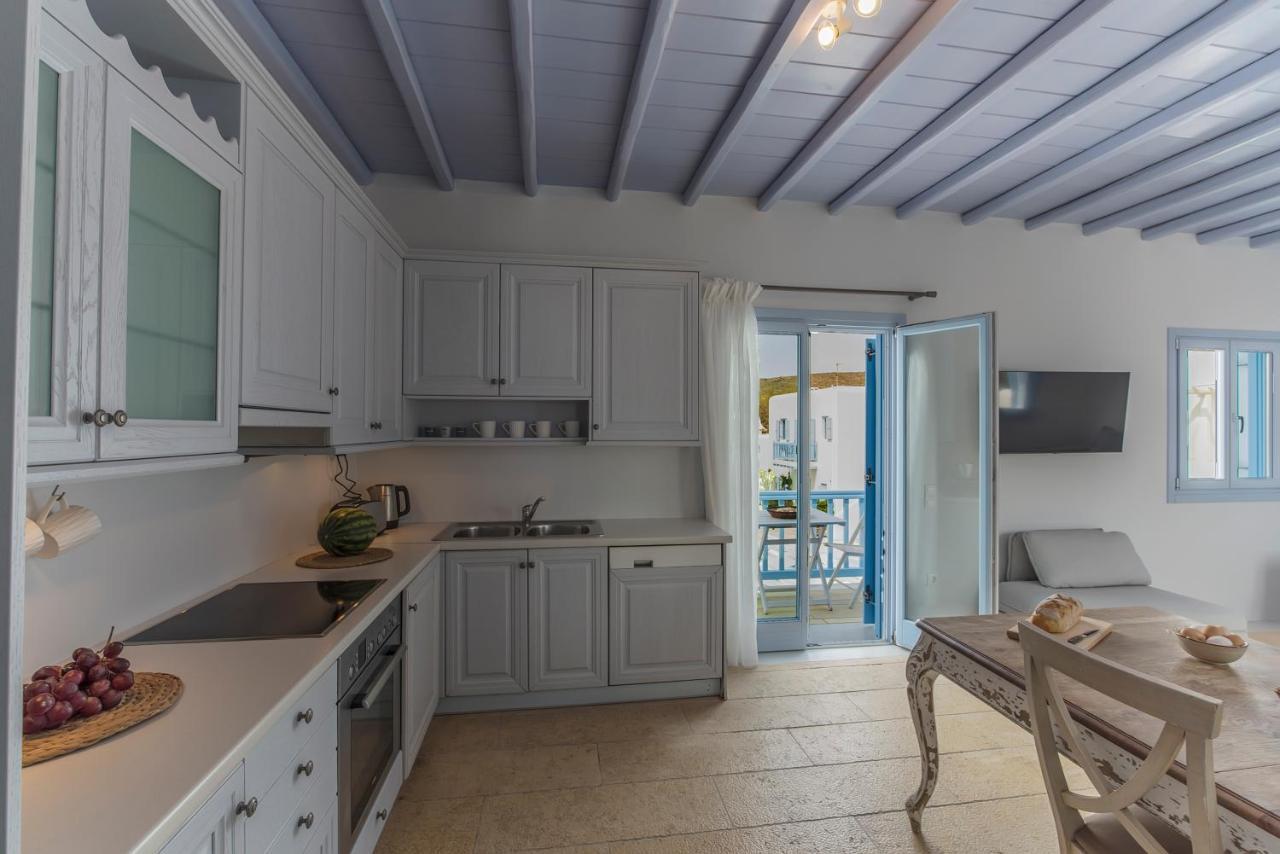 Mimosa Retreat Mykonos Leilighet Ornós Eksteriør bilde