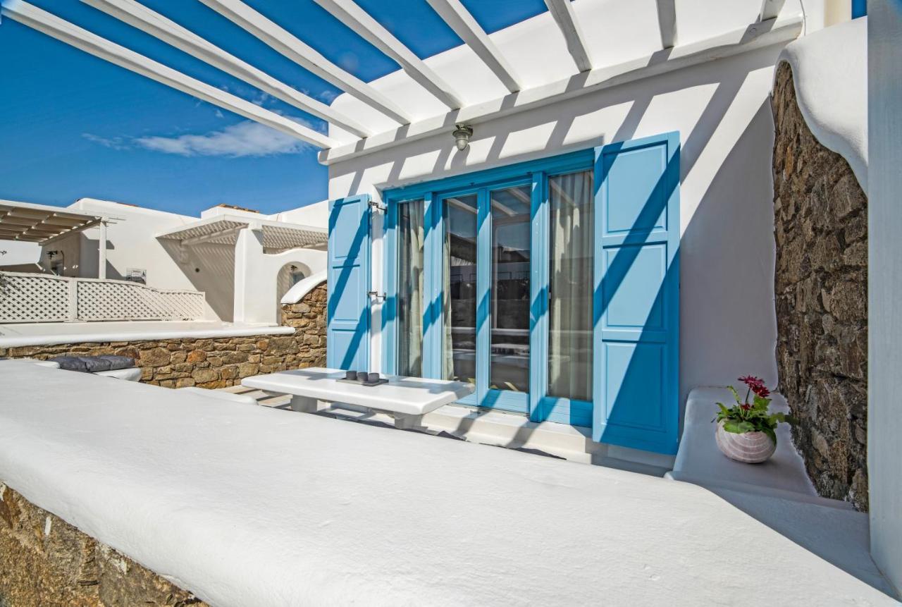 Mimosa Retreat Mykonos Leilighet Ornós Eksteriør bilde